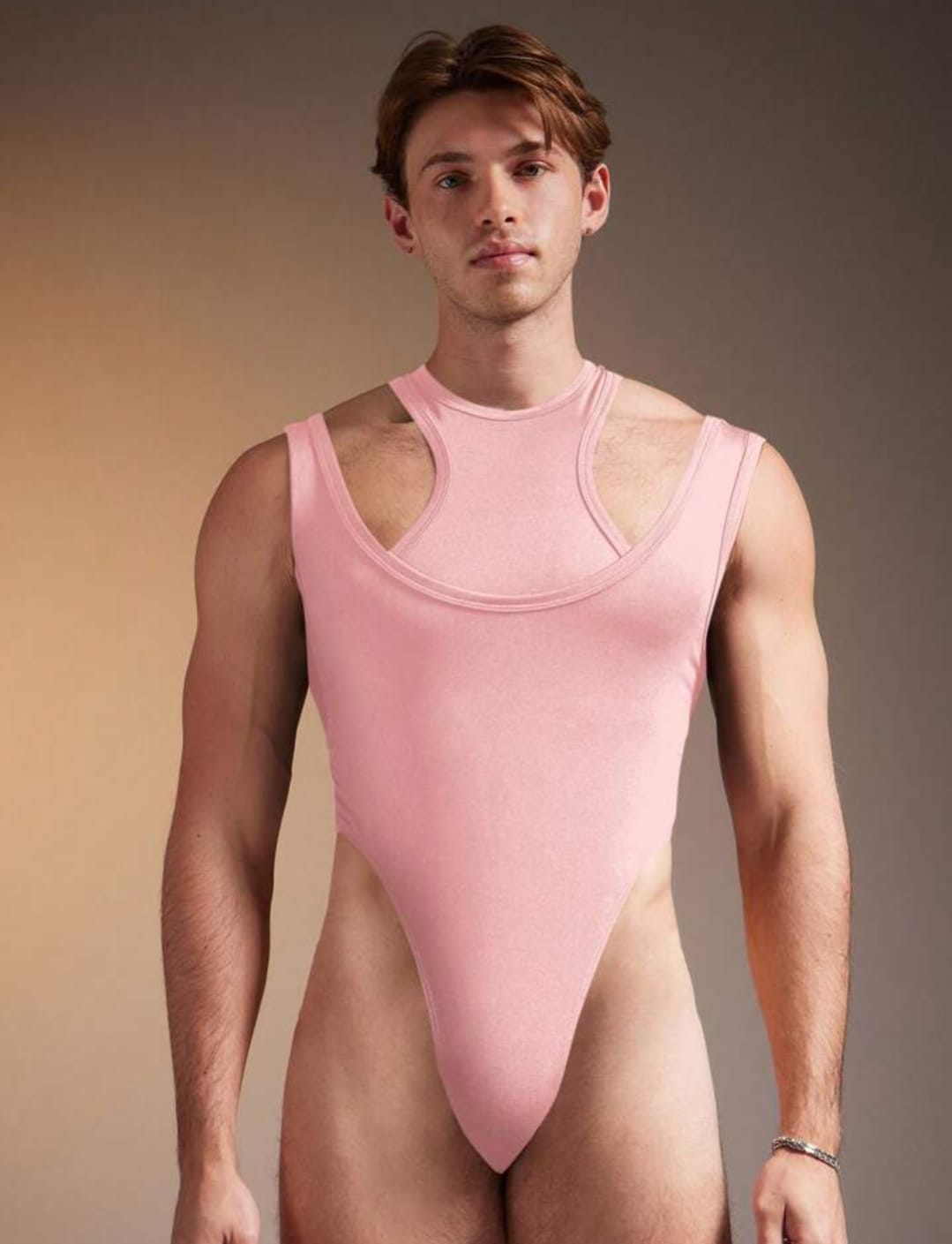 Blush Cutout Performance Bodysuit